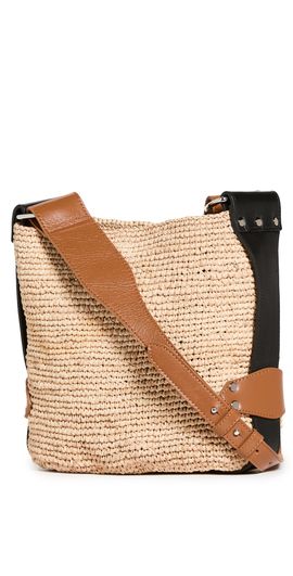 Isabel Marant Isabel Marant Mini Bayia Hobo Bag Natural/Cognac One