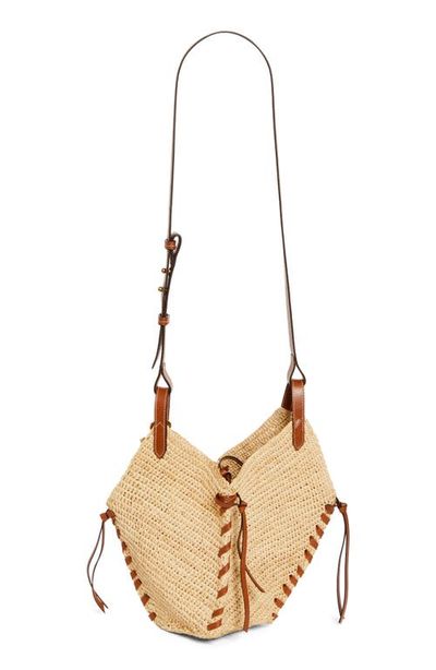 Isabel Marant Isabel Marant Mini Tampa Woven Raffia Shoulder Bag
