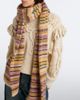 Isabel Marant Isabel Marant Mouna striped mohair and wool-blend scarf - 3