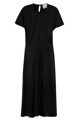 Isabel Marant Isabel Marant Namsha Draped Satin Midi Dress
