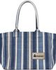 Isabel Marant Isabel Marant Navy & White Yenky Zipped Tote - 1