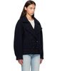 Isabel Marant Isabel Marant Navy Elvane Wool Coat - 2