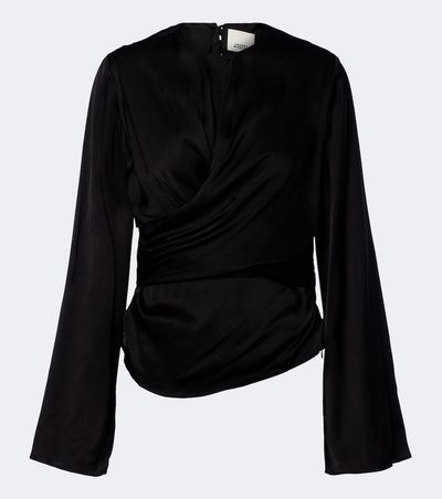 Isabel Marant Isabel Marant Neame draped satin top