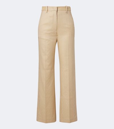 Isabel Marant Isabel Marant Noanda pinstripe wool-blend straight pants