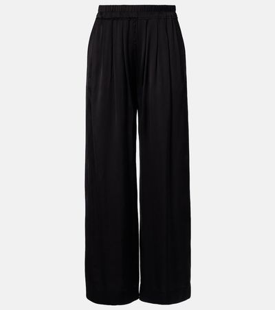 Isabel Marant Isabel Marant Nolia satin wide-leg pants