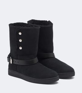 Isabel Marant Isabel Marant Nolyz shearling-lined suede ankle boots