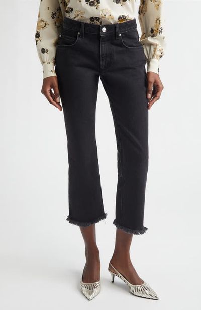 Isabel Marant Isabel Marant Ombella Fray Hem Crop Jeans