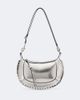 Isabel Marant Isabel Marant Oskan Moon metallic leather shoulder bag - 1