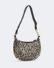 Isabel Marant Isabel Marant Oskan Moon printed calf hair shoulder bag - 4