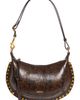 Isabel Marant Isabel Marant Oskan Moon Studded Leather Hobo Bag - 1