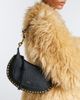 Isabel Marant Isabel Marant Oskan Small croc-effect suede shoulder bag - 2