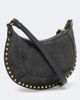 Isabel Marant Isabel Marant Oskan Small croc-effect suede shoulder bag - 4