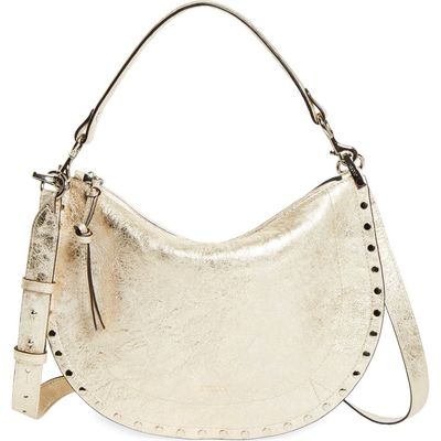 Isabel Marant Isabel Marant Oskan Soft Zip Leather Shoulder Bag