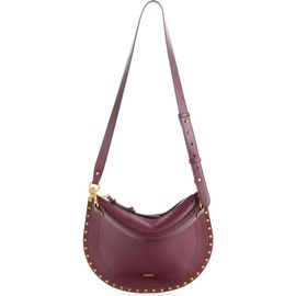Isabel Marant Isabel Marant Oskan Soft Zipped Leather Crossbody Bag