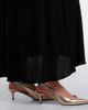 Isabel Marant Isabel Marant Padim metallic leather slingback pumps - 2