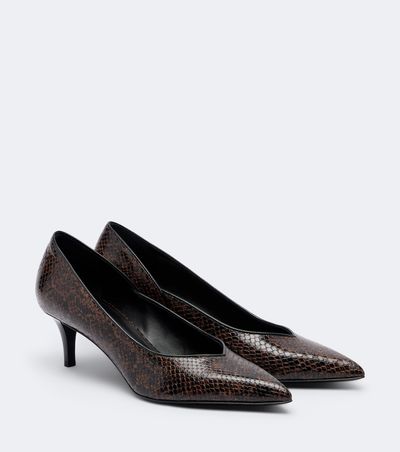 Isabel Marant Isabel Marant Pamely snake-effect leather pumps