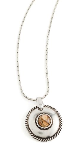 Isabel Marant Isabel Marant Pendant Necklace Natural/Silver One