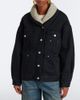 Isabel Marant Isabel Marant Pimia fleece-trimmed denim jacket - 5