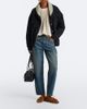 Isabel Marant Isabel Marant Pimia fleece-trimmed denim jacket - 7