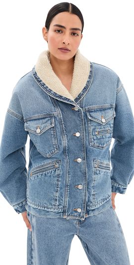 Isabel Marant Isabel Marant Pimia Jacket Light Blue