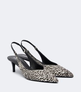Isabel Marant Isabel Marant Polyn calf hair slingback pumps