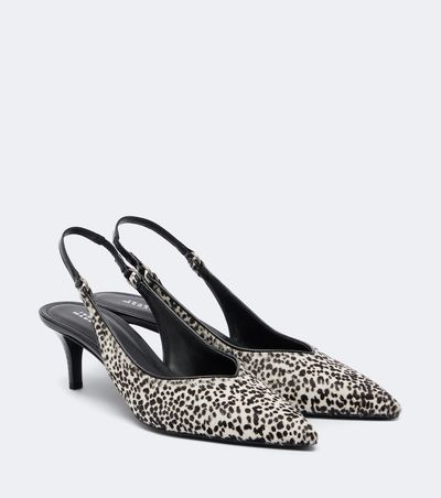 Isabel Marant Isabel Marant Polyn calf hair slingback pumps