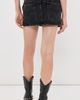 Isabel Marant Isabel Marant Ralma Denim Mini Skirt Faded Black - 3