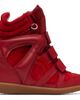 Isabel Marant Isabel Marant Red Bekett Ring Sneakers - 1