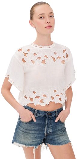 Isabel Marant Isabel Marant Relda Top White