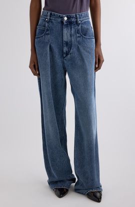 Isabel Marant Isabel Marant Rodayna Wide Leg Jeans