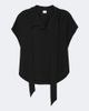 Isabel Marant Isabel Marant Selene tie-neck crêpe blouse - 1