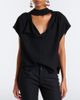 Isabel Marant Isabel Marant Selene tie-neck crêpe blouse - 2