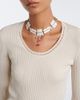 Isabel Marant Isabel Marant Selenie ribbed-knit silk and cotton sweater - 3