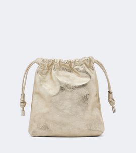 Isabel Marant Isabel Marant Silven Mini metallic leather crossbody bag
