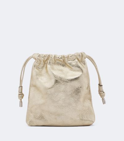 Isabel Marant Isabel Marant Silven Mini metallic leather crossbody bag