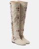 Isabel Marant Isabel Marant Soksa embroidered suede knee-high boots - 1