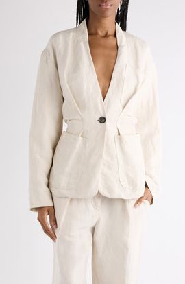 Isabel Marant Isabel Marant Soraya Linen & Silk Jacket