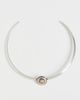 Isabel Marant Isabel Marant Stone Embellished Choker Necklace Natural/Silver One - 2