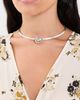 Isabel Marant Isabel Marant Stone Embellished Choker Necklace Natural/Silver One - 3
