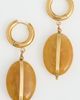 Isabel Marant Isabel Marant Stones Earrings Light Yellow One - 2