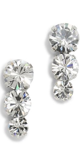 Isabel Marant Isabel Marant Stud Earrings Transparent/Silver One