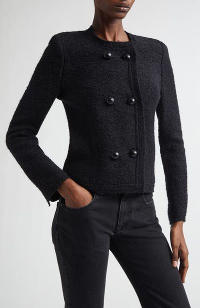 Isabel Marant Isabel Marant Suely Wool & Alpaca Blend Bouclé Jacket