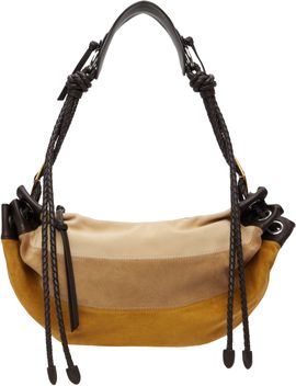 Isabel Marant Isabel Marant Tan & Beige Maia Medium Bag
