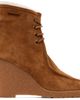 Isabel Marant Isabel Marant Tan Cylia Shearling Wedge Boots - 1