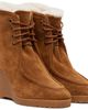 Isabel Marant Isabel Marant Tan Cylia Shearling Wedge Boots - 4