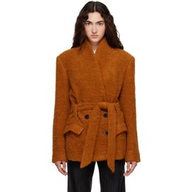 Isabel Marant Isabel Marant Tan Syndra Alpaca Bouclé Jacket