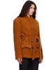 Isabel Marant Isabel Marant Tan Syndra Alpaca Bouclé Jacket - 2