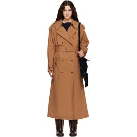 Isabel Marant Isabel Marant Tan Violette Cotton Trench Coat