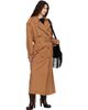 Isabel Marant Isabel Marant Tan Violette Cotton Trench Coat - 4