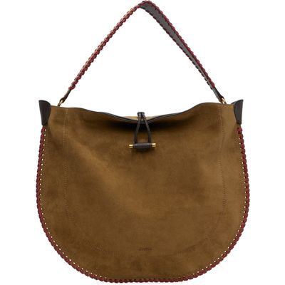 Isabel Marant Isabel Marant Taupe Oskan Soft Tote